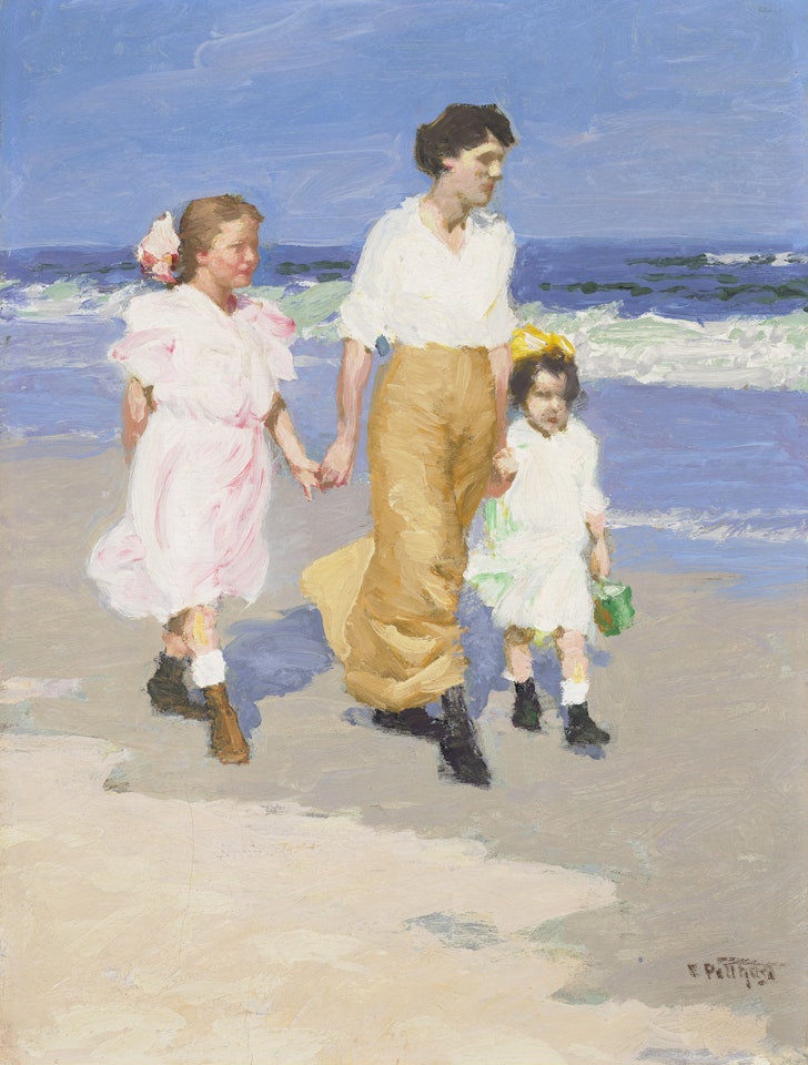 On the Beach by Edward Henry Potthast
