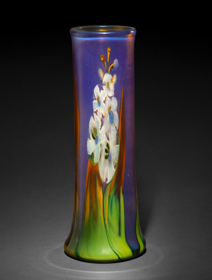 "Gladiola" Paperweight Vase by Tiffany Studios
