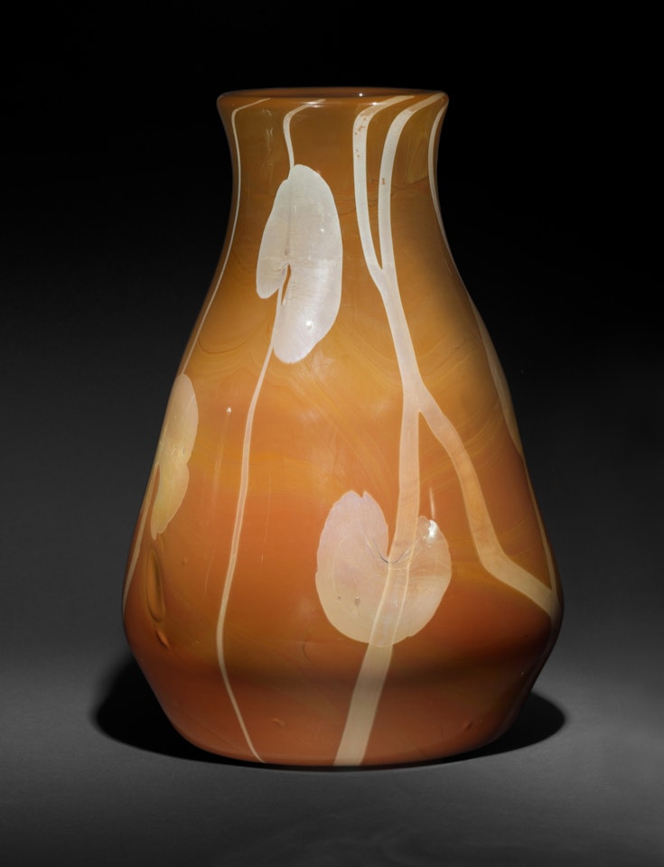 Brown Vase by Tiffany Studios