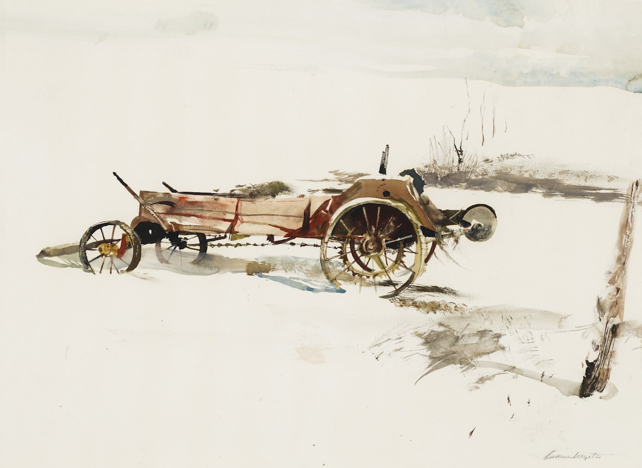 Farm Machine by Andrew Wyeth