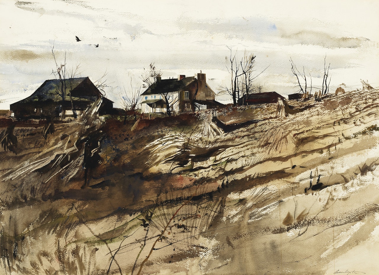 Chester County Farm by Andrew Wyeth
