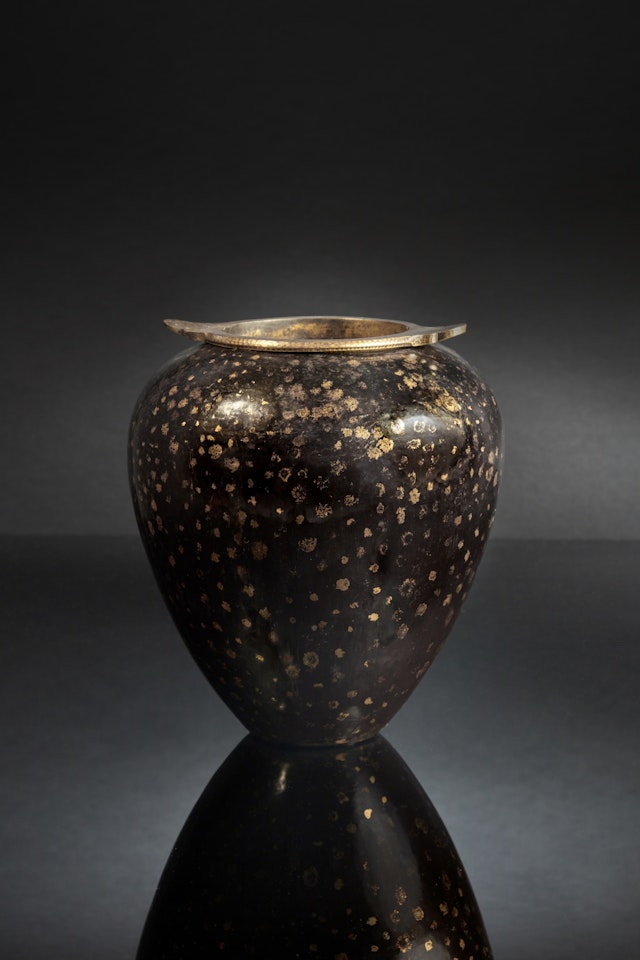 "Collarette" Vase by Jean Dunand
