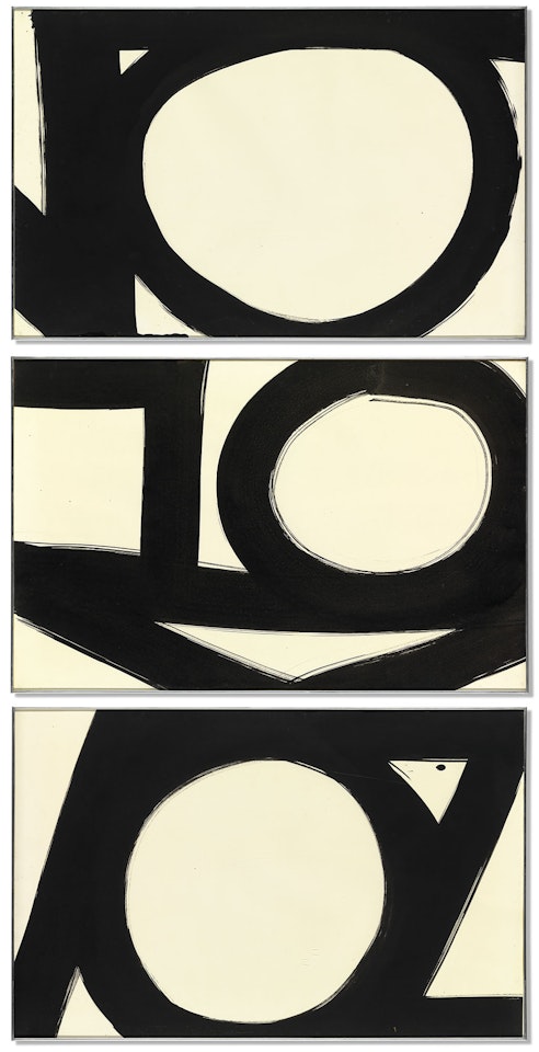(i) G Series 4 (ii) G Series 8 (iii) G Series 1 by Al Held