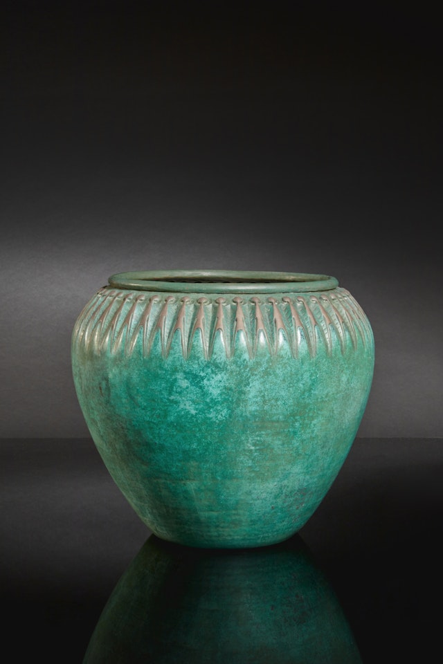 Vase by Jean Dunand