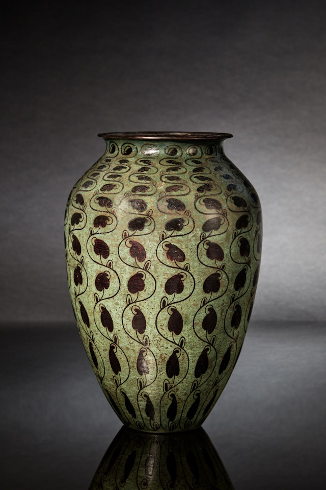 Vase by Jean Dunand
