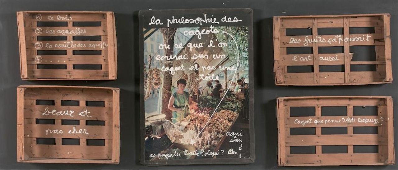 La philosophie des cageots by Ben Vautier