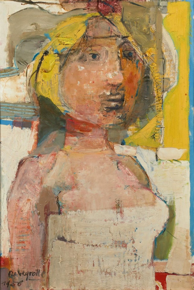 Une fille de la Bastille by Paul Rebeyrolle