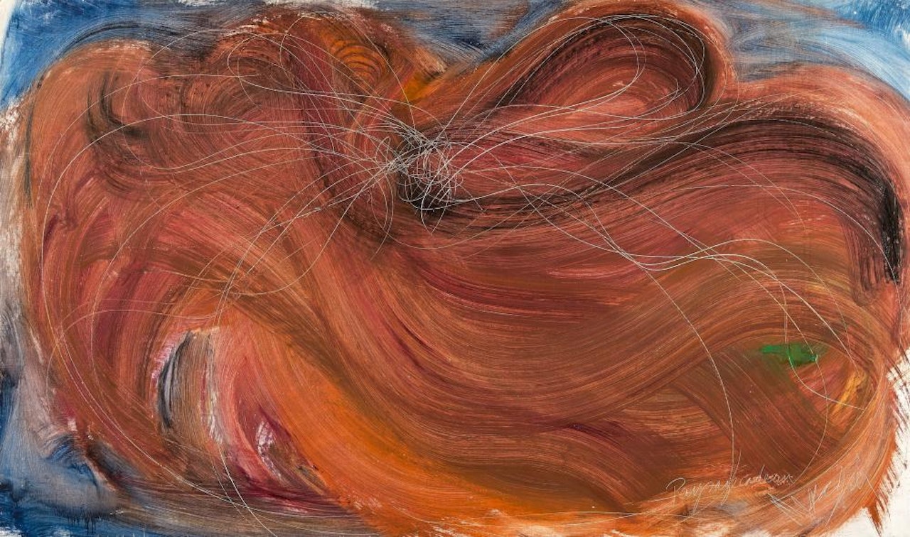 Paysage cadeau by Jean Messagier