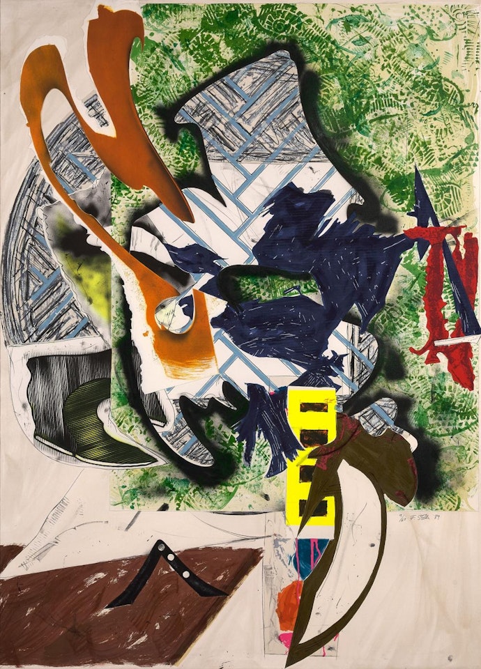 Ahab's Leg by Frank Stella
