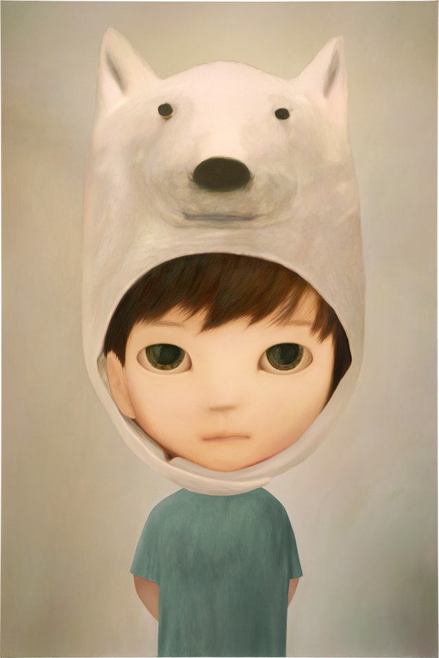 White dog boy by Mayuka Yamamoto