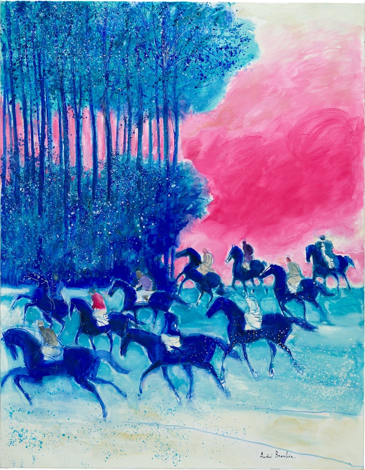 Grands cavaliers du soir by André Brasilier