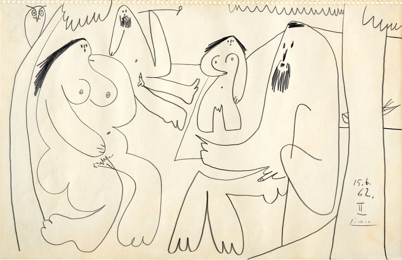 Le Déjeuner by Pablo Picasso