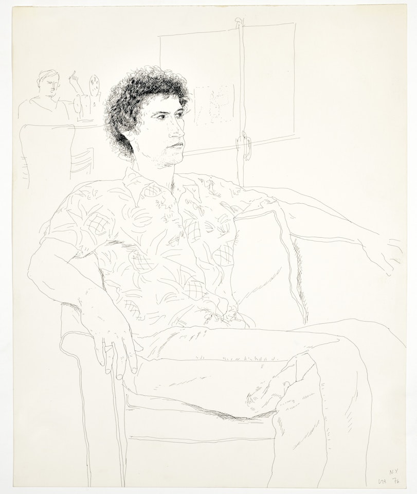 Tim McDonald by David Hockney