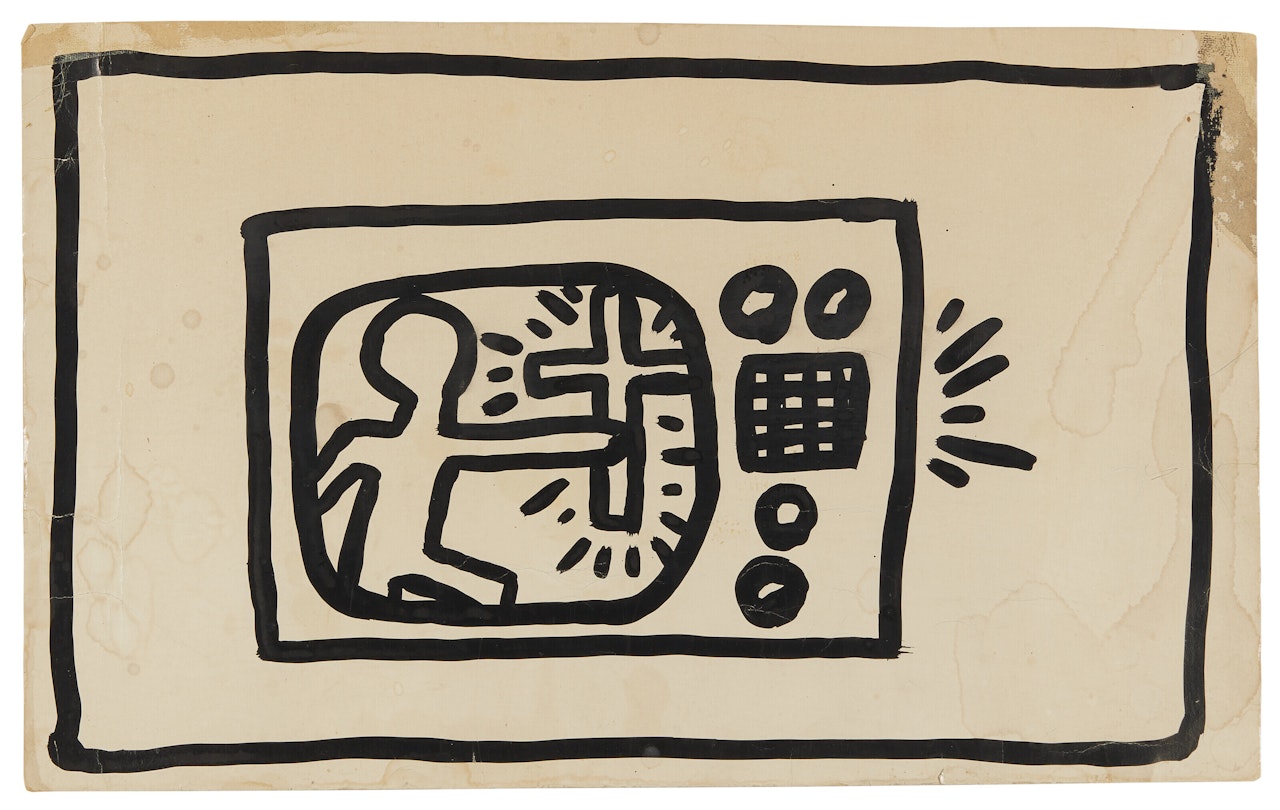 Sans titre by Keith Haring