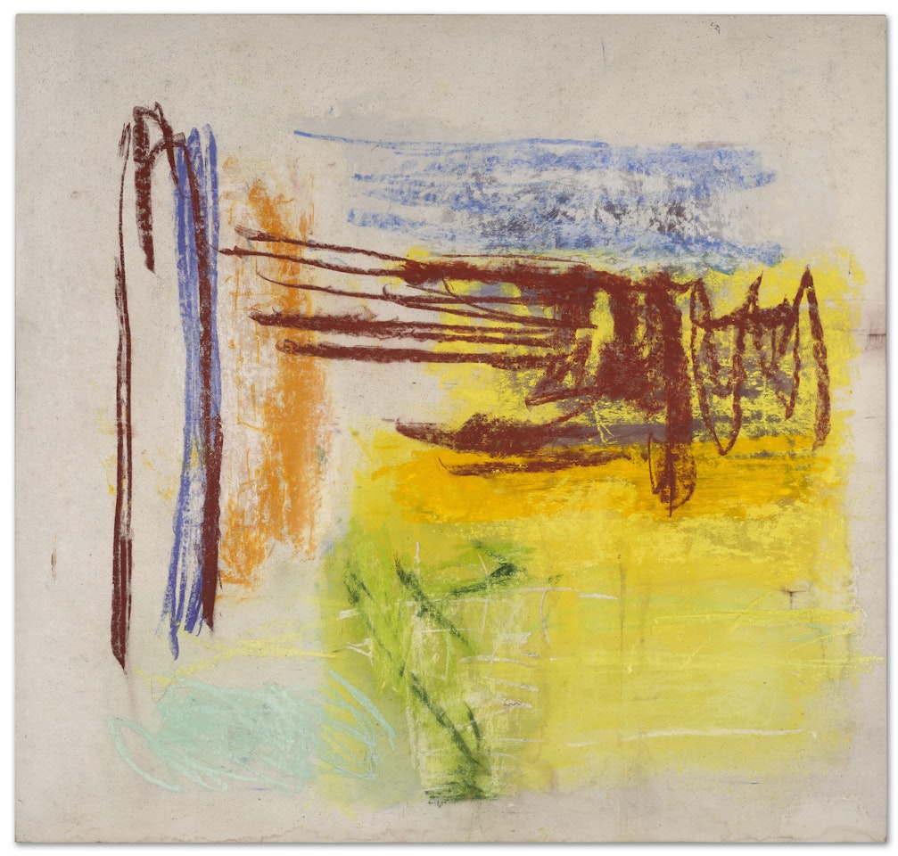Composition jaune by Monique Frydman