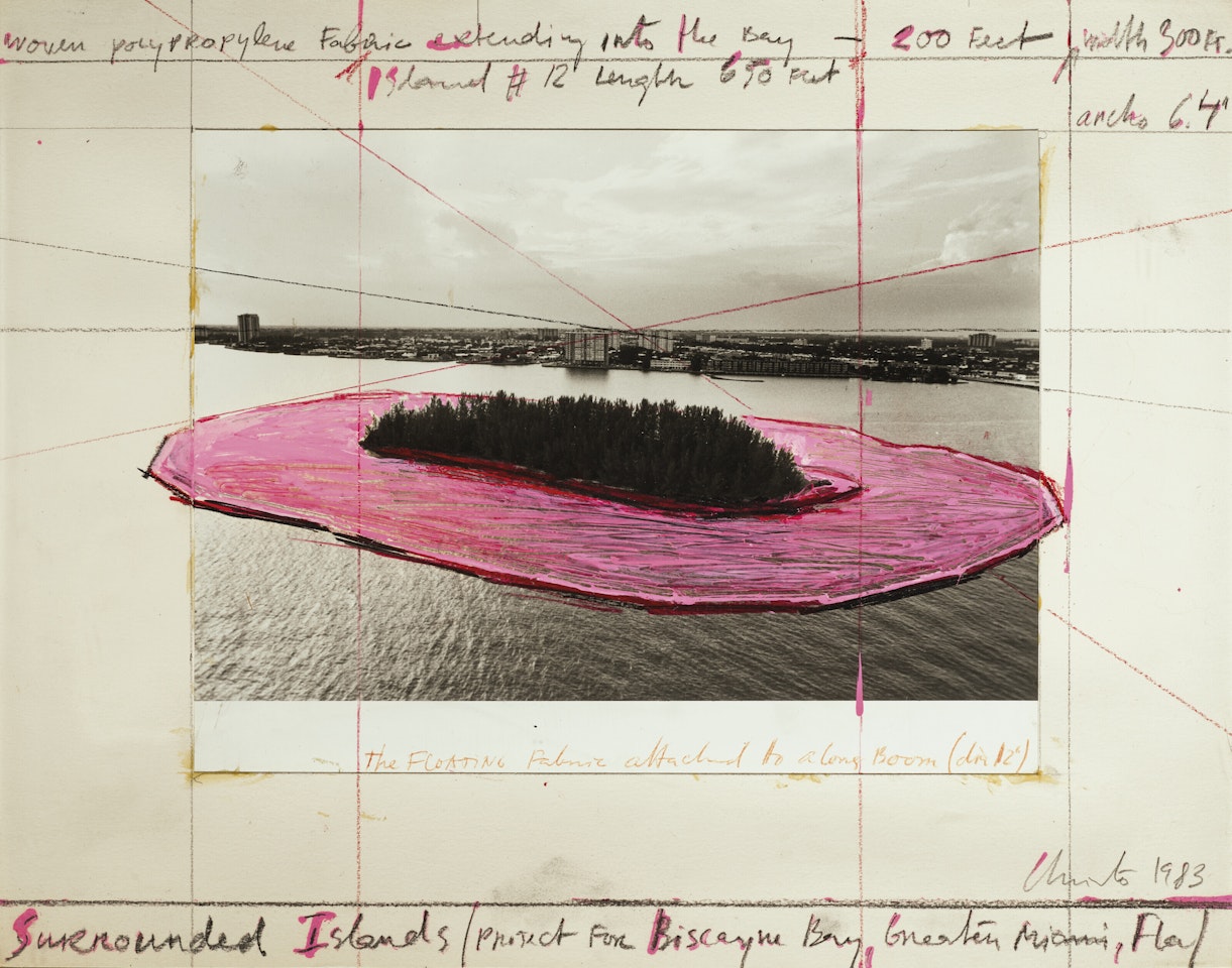 Surrounded islands (project for Biscayne Bay, Greater Miami, Florida) by Christo