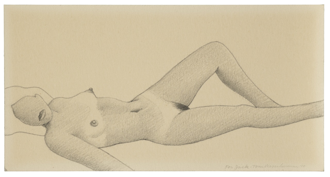 Study for Great American Nude by Tom Wesselmann