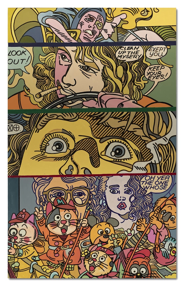 Bob Dylan's drama box by Erro