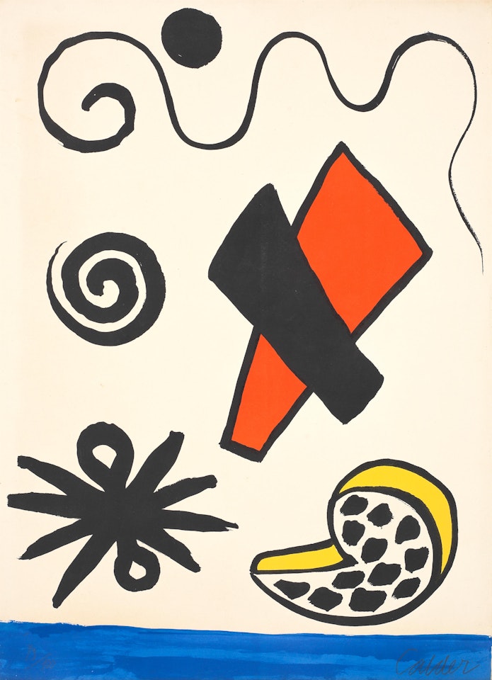 Mer et Coquillage (Sea and Shell) by Alexander Calder