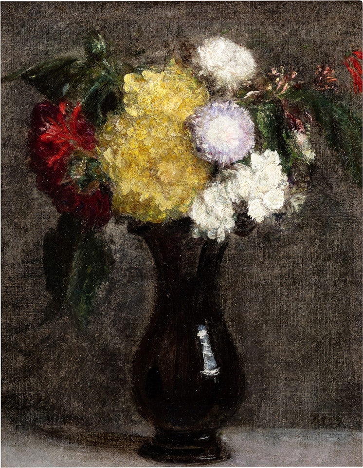 Bouquet de fleurs diverses by Henri Fantin-Latour