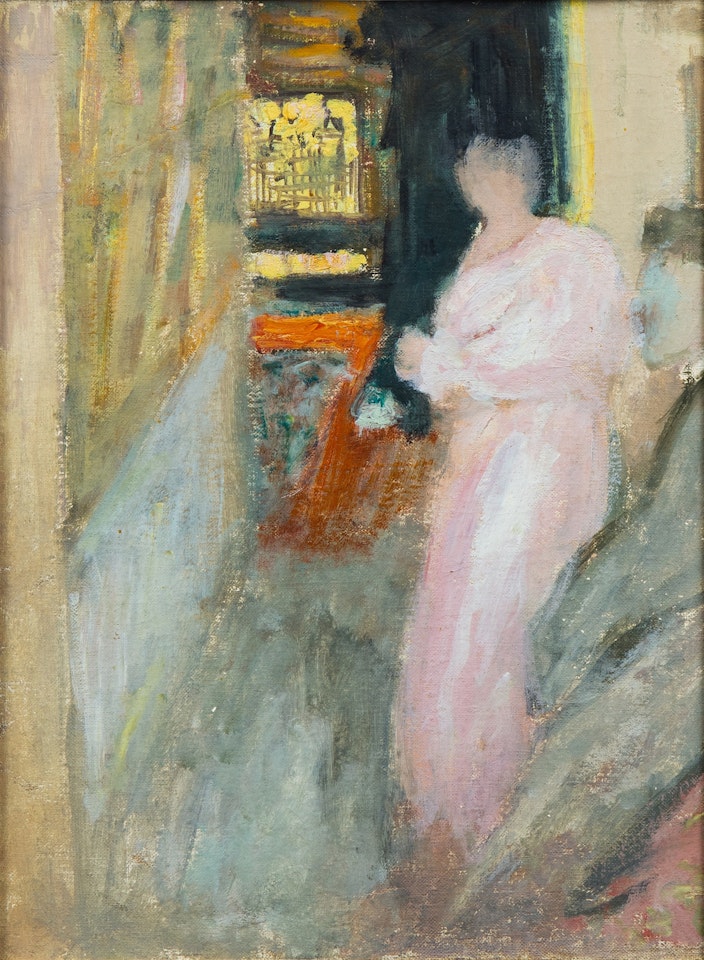 Intérieur avec deux personnages by Édouard Vuillard