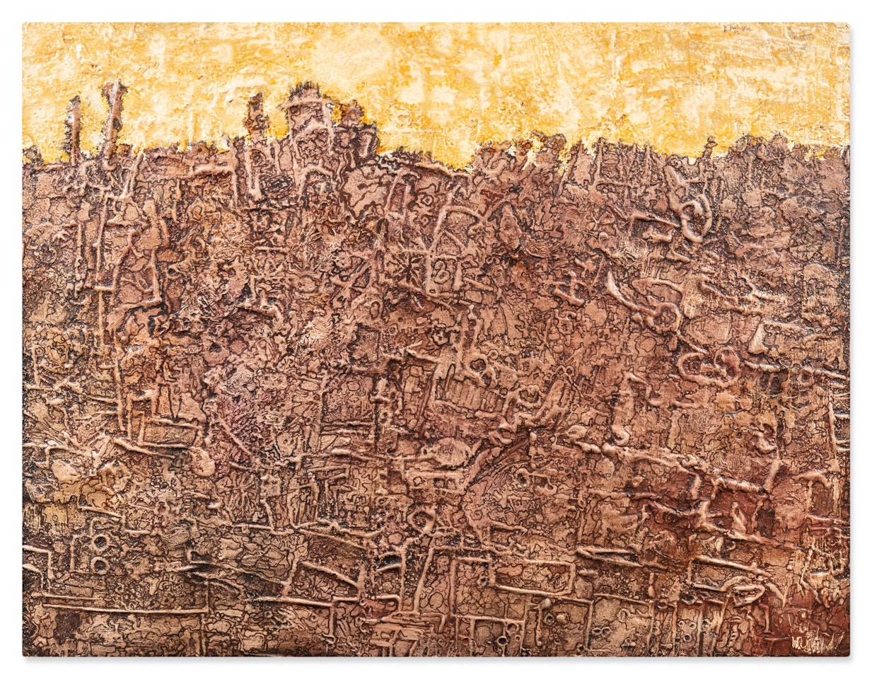 Paysage fantôme by Jean Dubuffet
