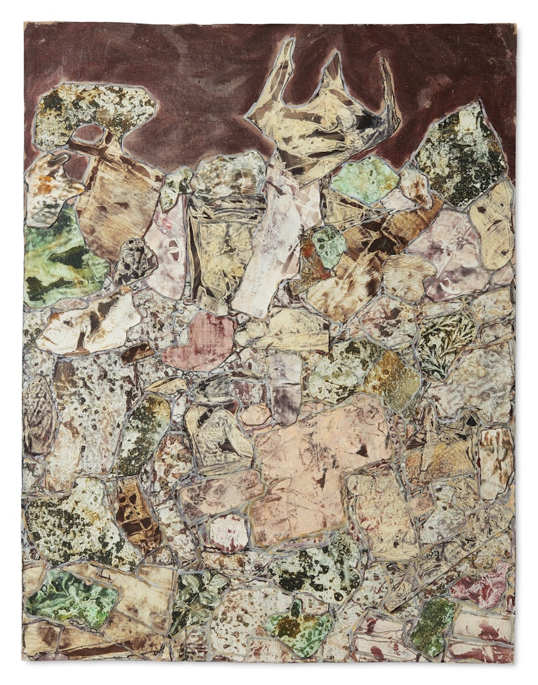 Paysage Minéralogique by Jean Dubuffet