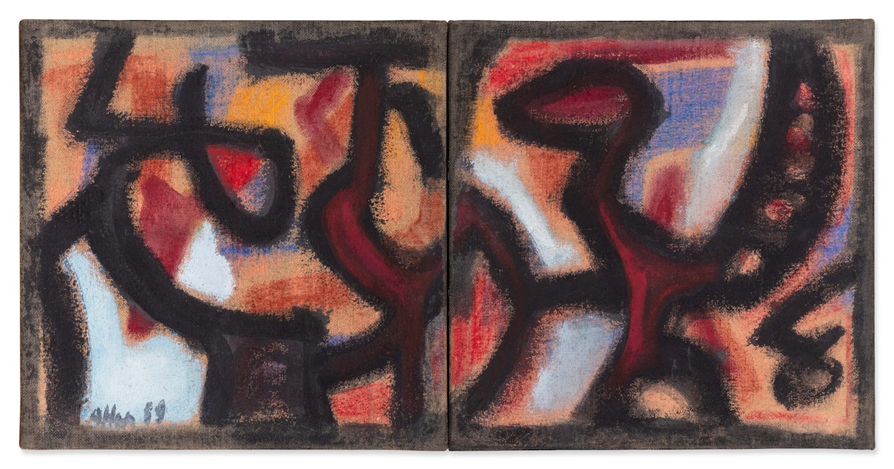 Diptyque by Jean Atlan