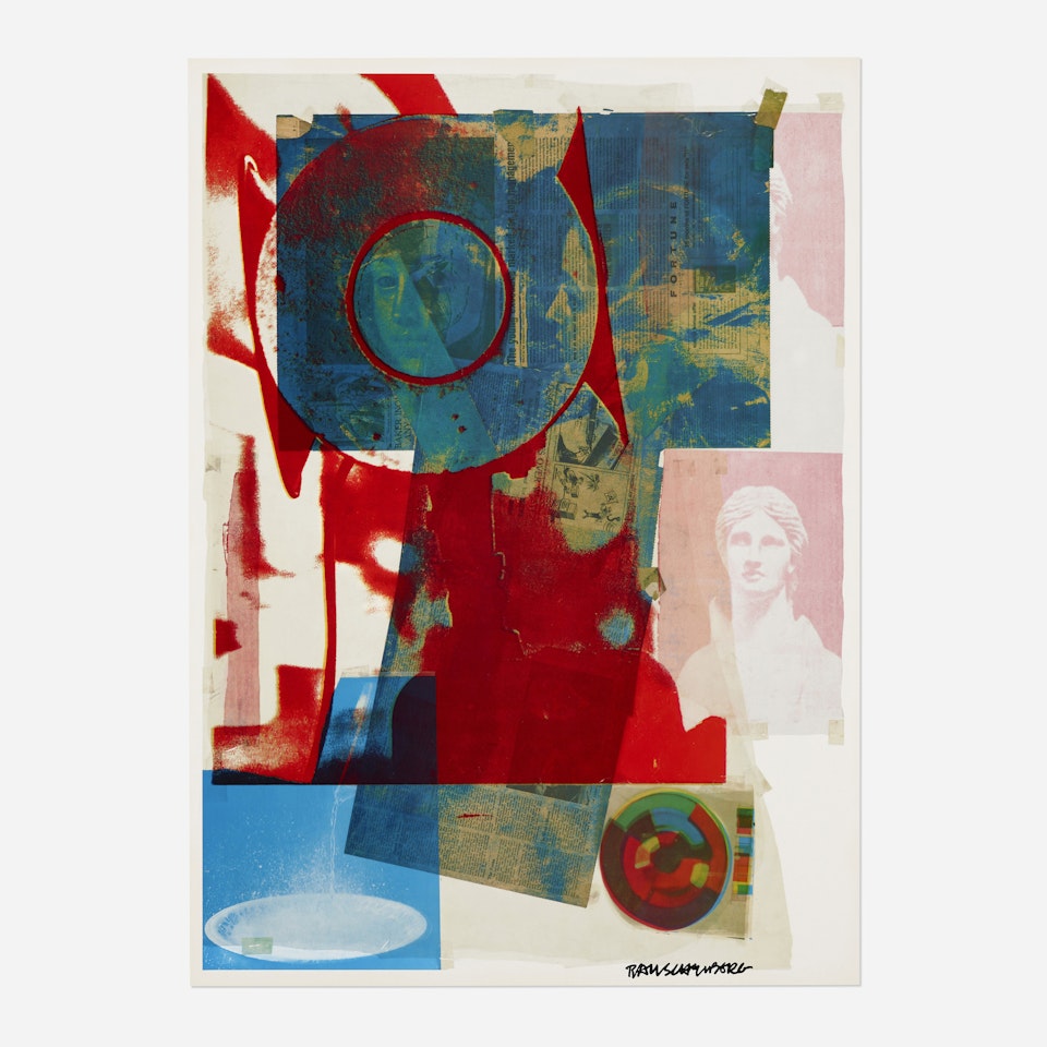 Quarry Local One by Robert Rauschenberg