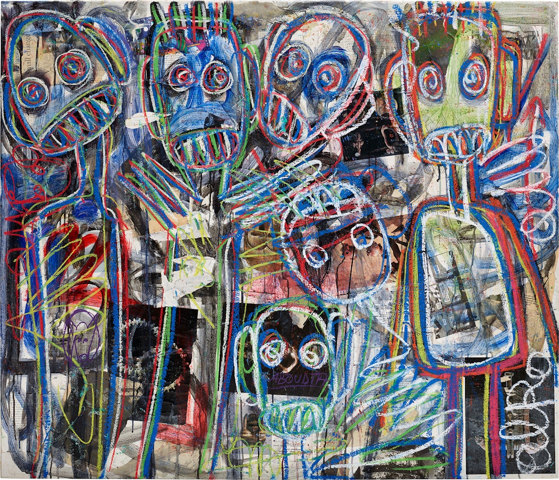 Untitled by Aboudia Abdoulaye Diarrassouba