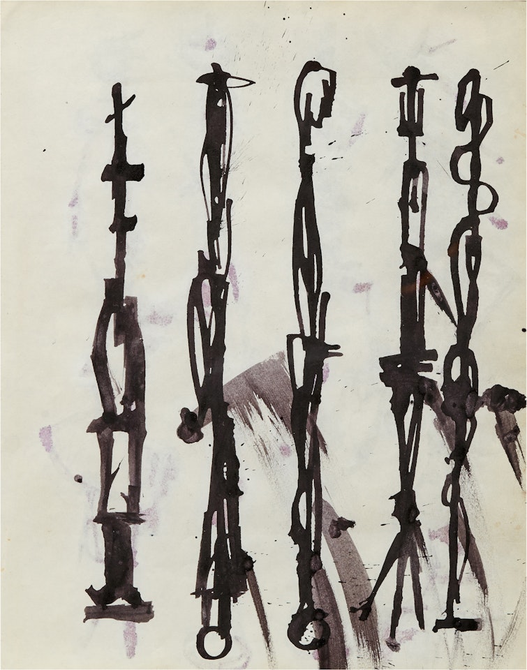 Untitled (recto, verso) by David Smith