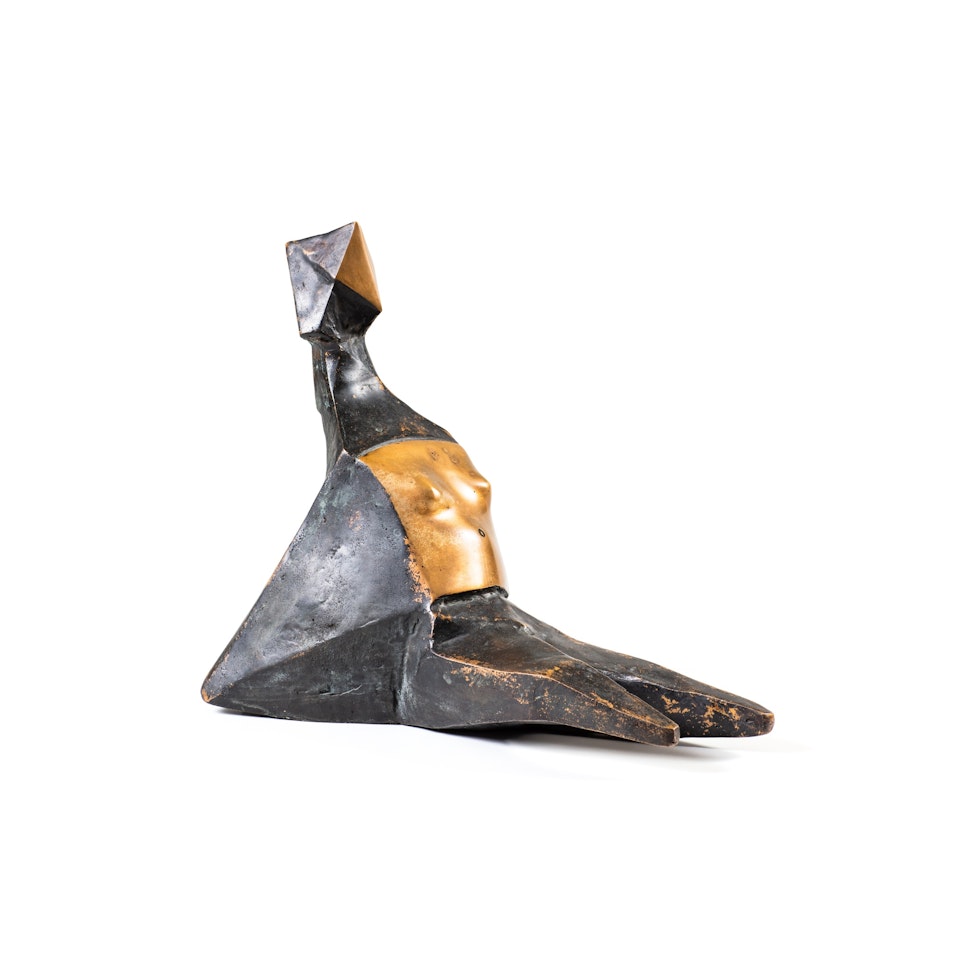 Maquette VI Sitting Elektra by Lynn Chadwick