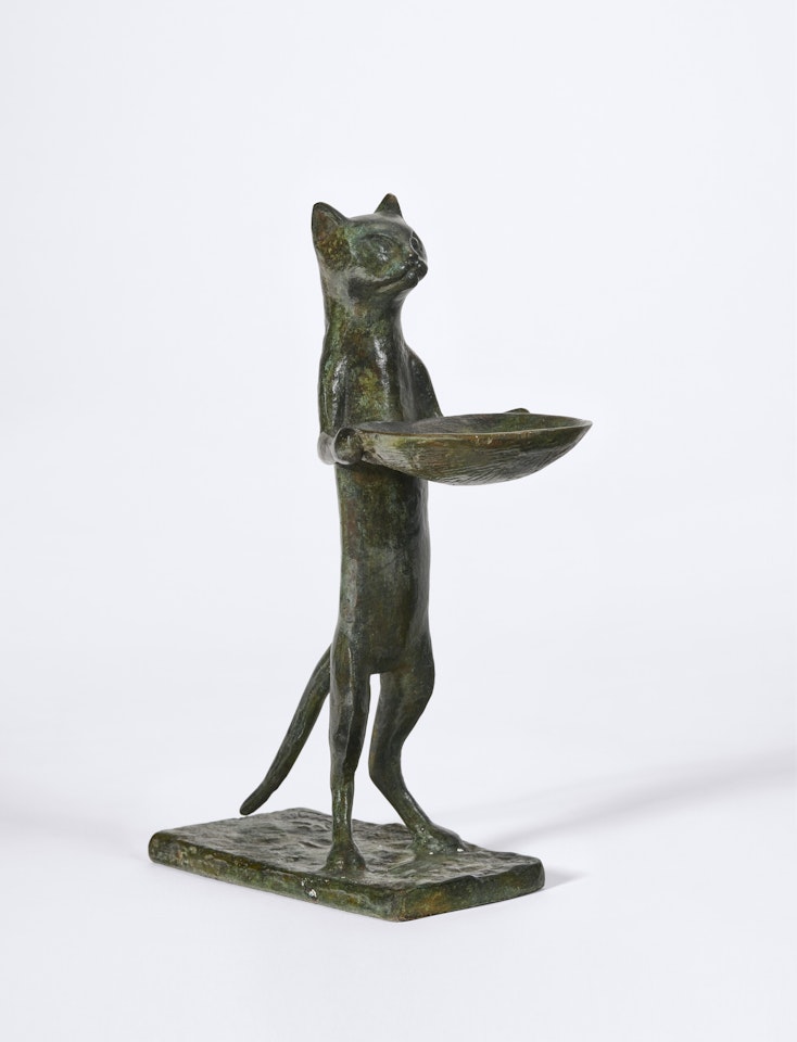 "Chat Maître d"hôtel" by Diego Giacometti