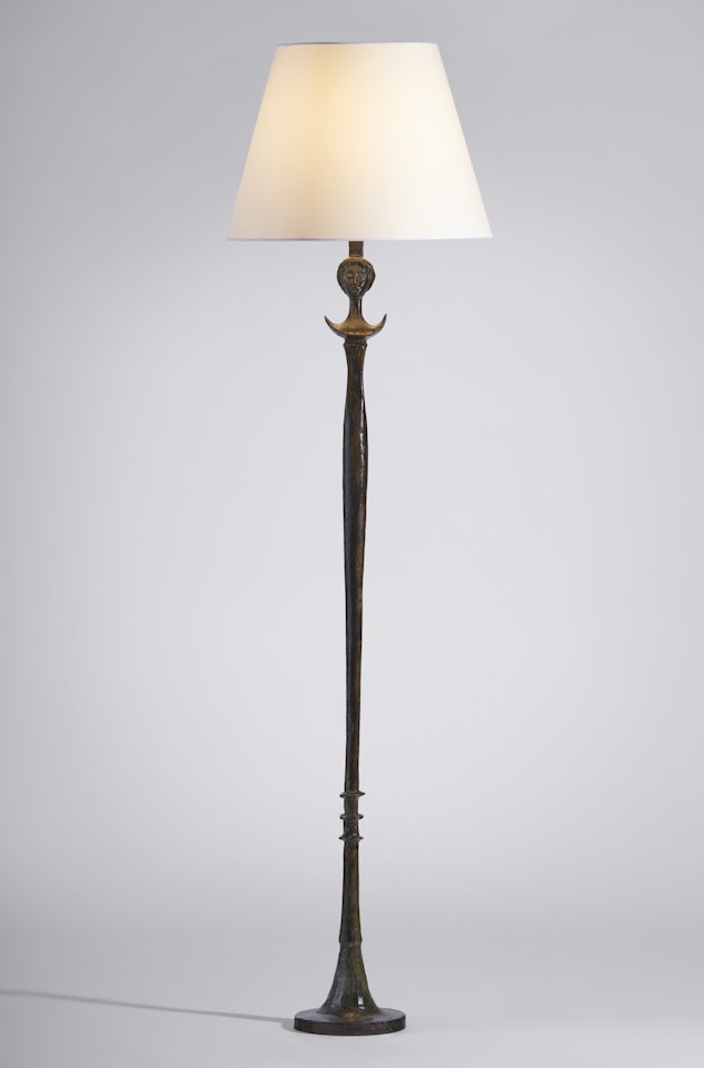 ‘Figure" Floor Lamp ("Tête de femme") by Alberto Giacometti