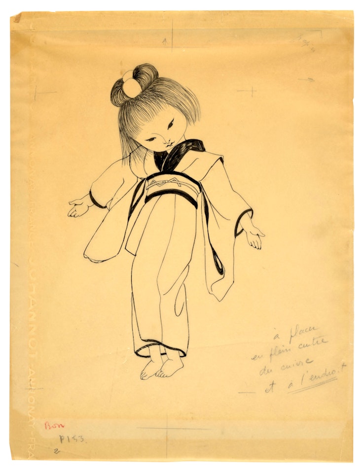 Le Dragon des mers (La poupée) by Leonard Tsuguharu Foujita