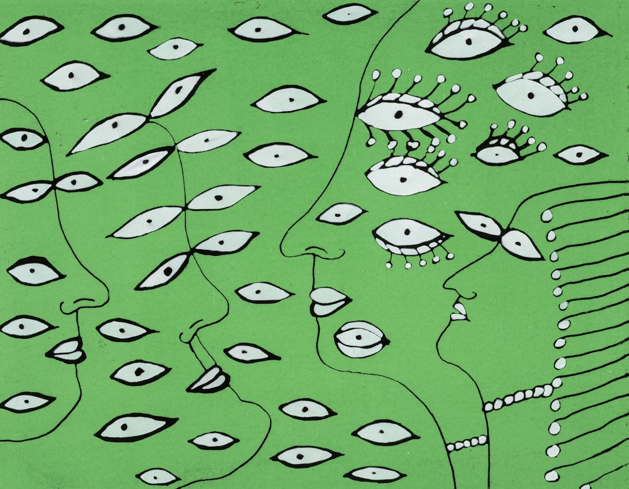 Waiting for Spring by Yayoi Kusama