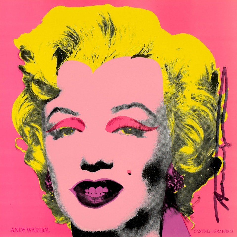 Marilyn Invitation (Castelli Graphics) by Andy Warhol