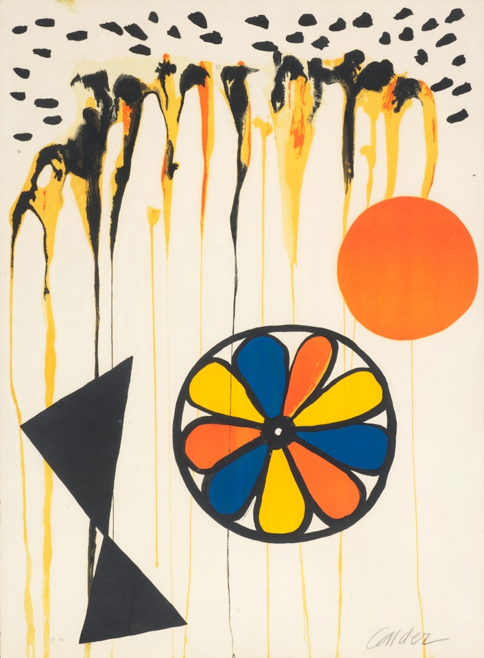 La mousson (Monsoon) by Alexander Calder