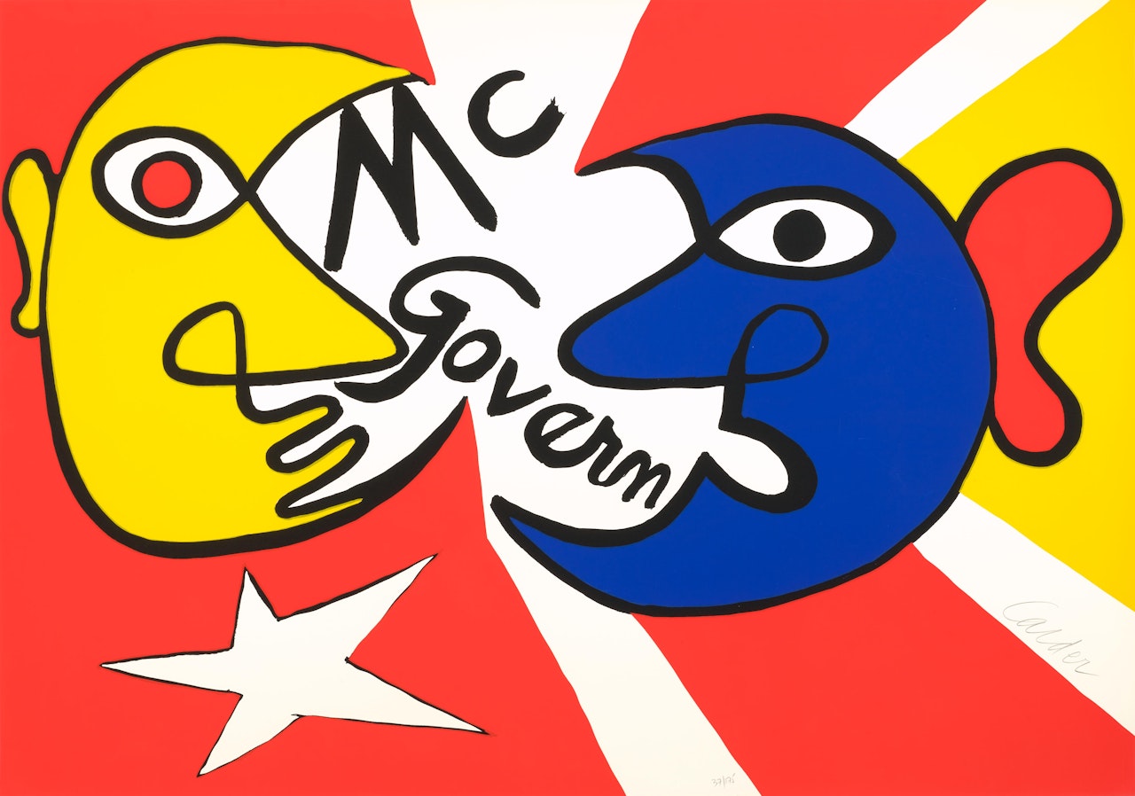 McGovern for McGovernment by Alexander Calder