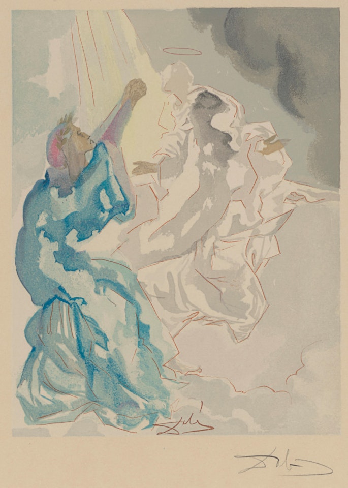 Heaven, Canto 22, from La Divine Comédie; Heaven, Canto 5, from La Divine Comédie (2 works) by Salvador Dali