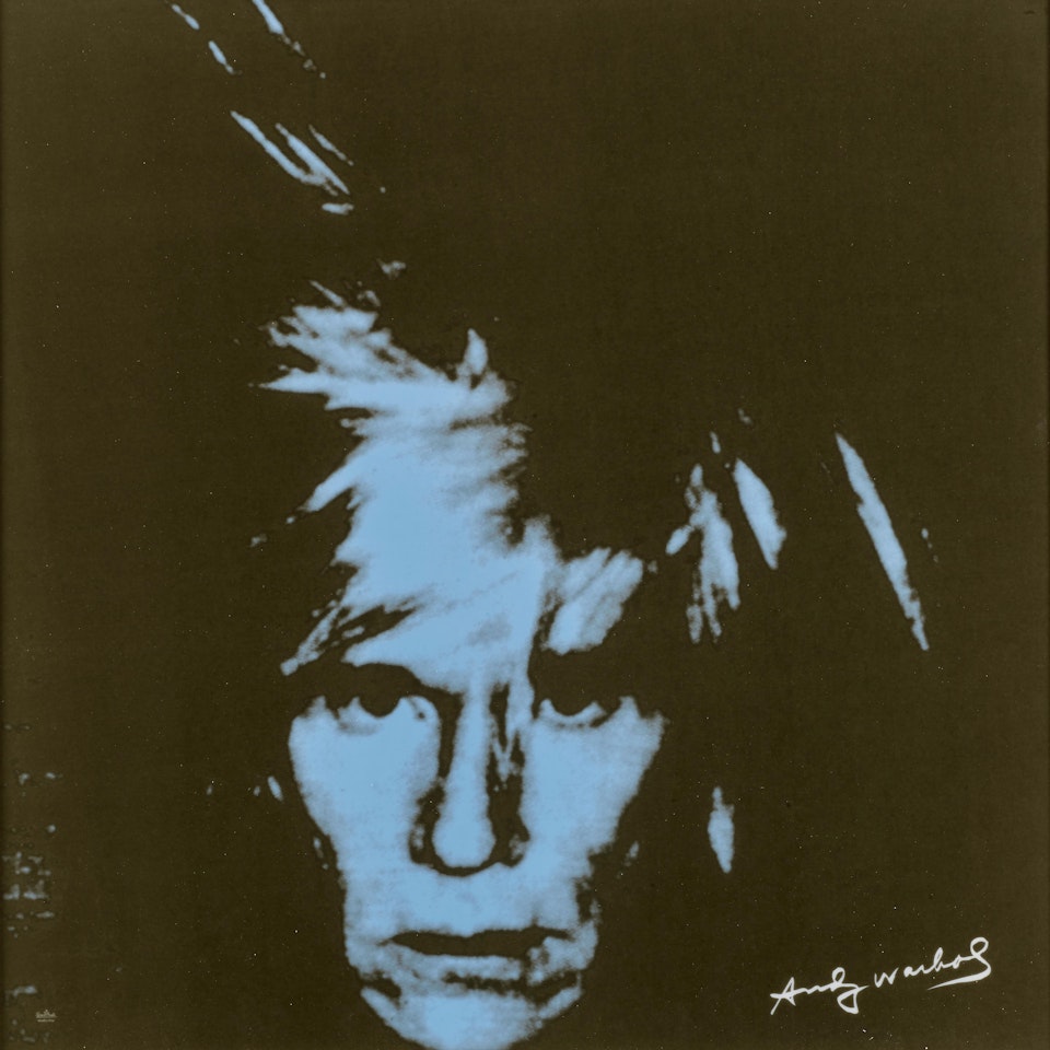Andy Warhol (Blue) by After Andy Warhol