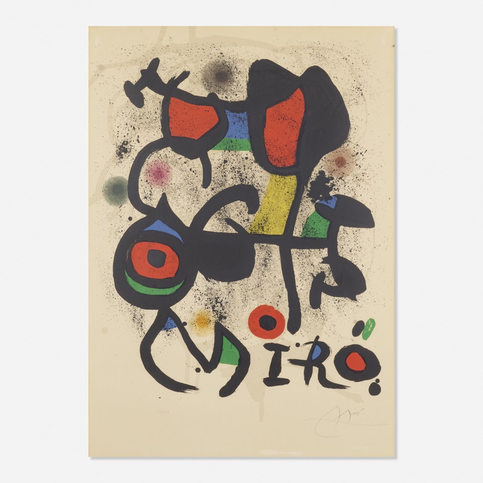 Bronzes Exhibition, Hayward Gallery, London by Joan Miró