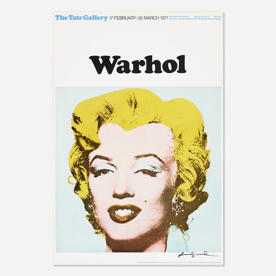 Marilyn (Tate Gallery, London) by Andy Warhol