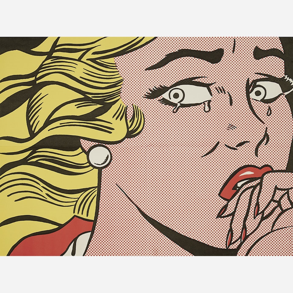 Crying Girl by Roy Lichtenstein