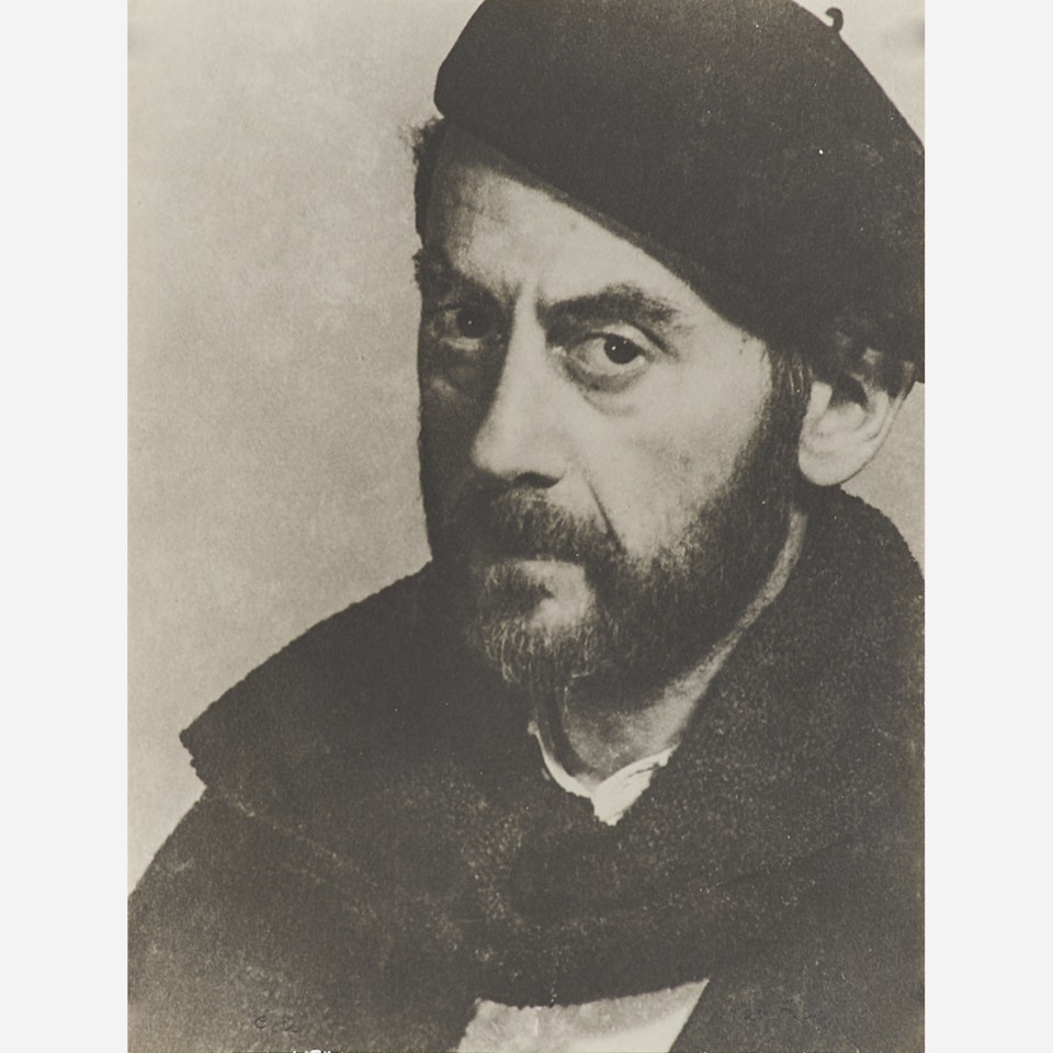Self Portrait with Beret by Man Ray