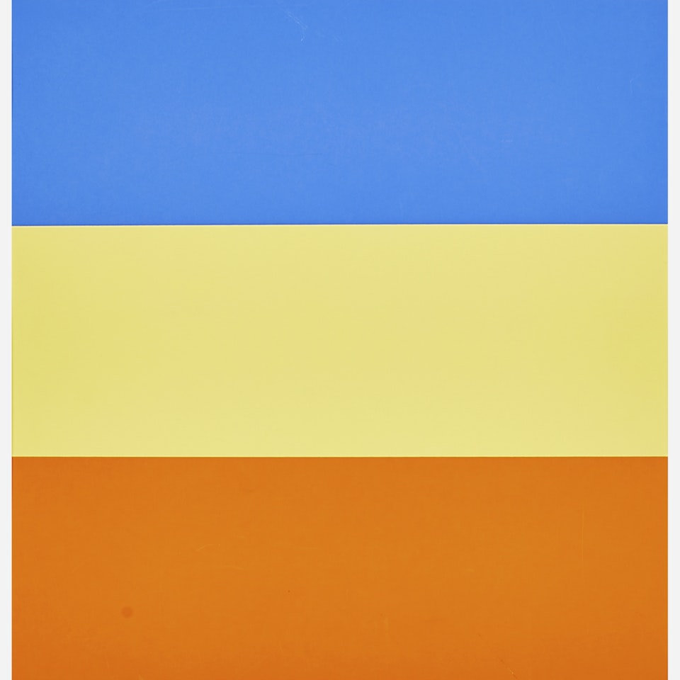 Untitled (Blue/Yellow/Red) by Ellsworth Kelly