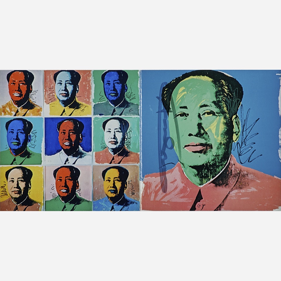 Mao (Invitation card) by Andy Warhol