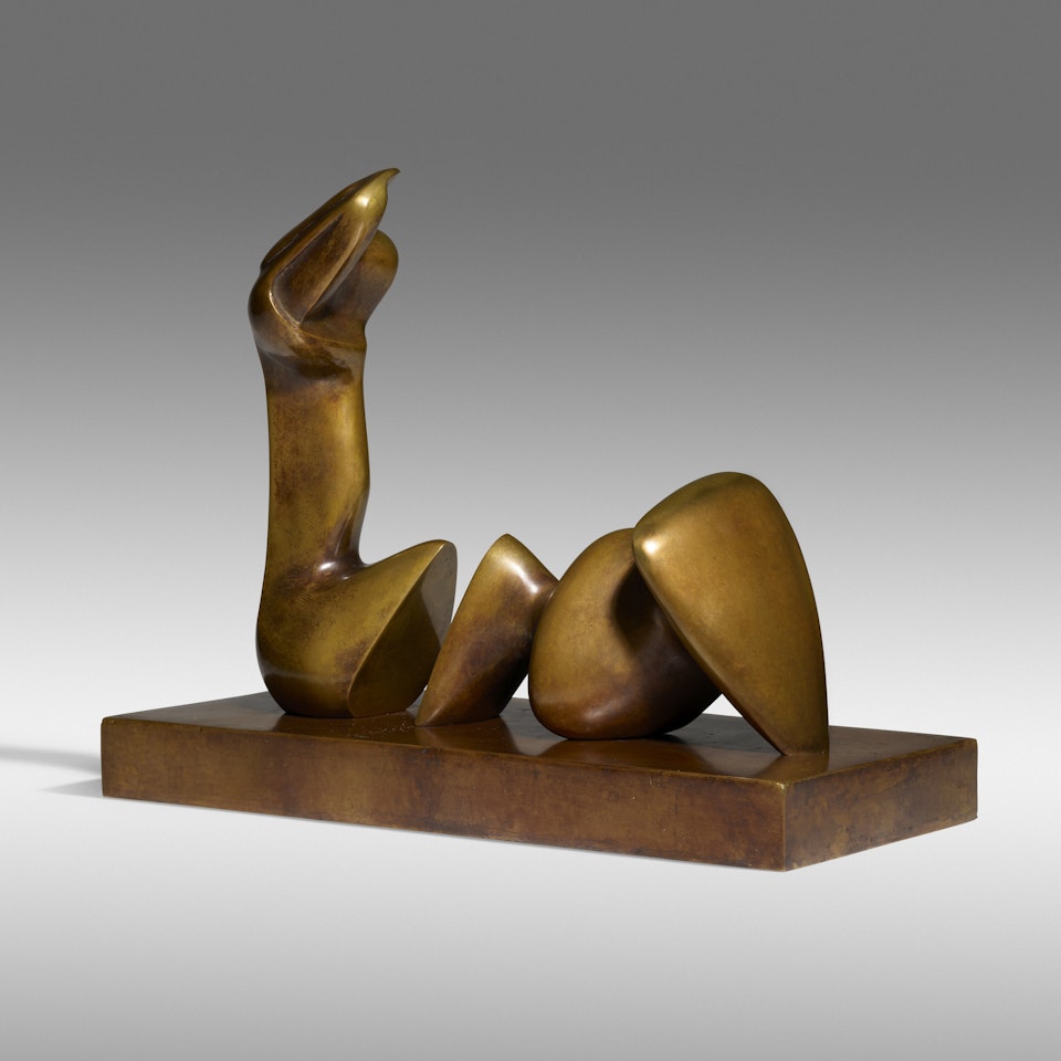 Architecture Prize (Two Piece Reclining Figure: Cut) by Henry Moore