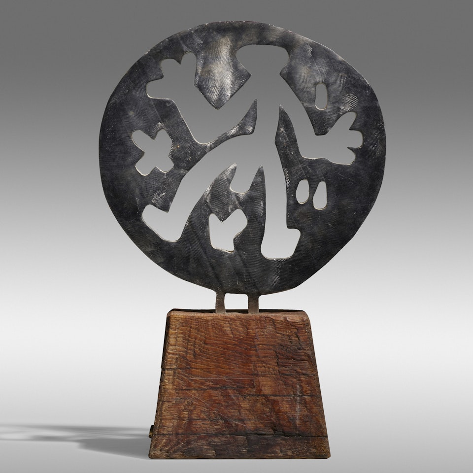 Standart in Weltenrund (Standart in World Bubble) by A.R. Penck