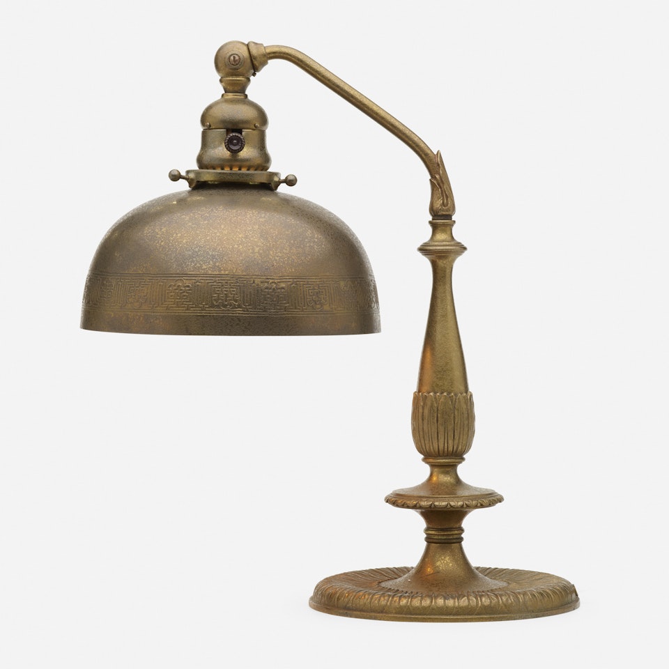 Adam desk lamp, model 639 by Tiffany Studios